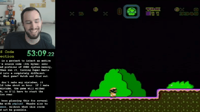 Streamer Transforms Super Mario World Into A Whole Other Game Just By Playing