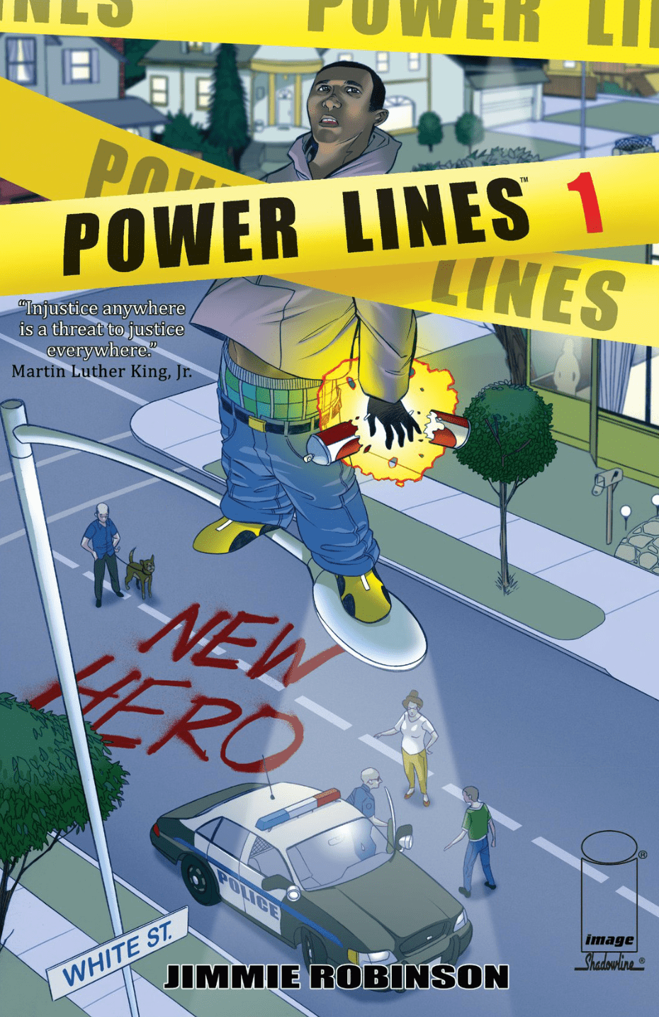 Out This Week, A Comic Book Where A Black Street Dude And A White Racist Get Superpowers