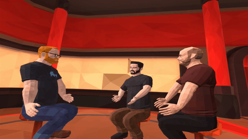 The First VR Talk Show Is Awkward And Amazing