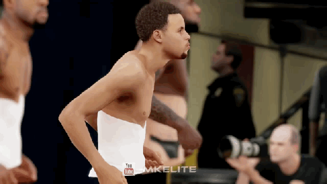 Steph Curry, Shaking That Arse Just Like An NBA Dancer