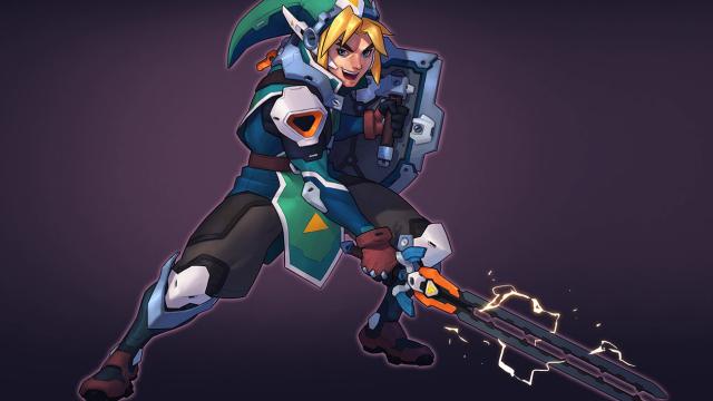 Fine Art: If Link Was An Overwatch Character…