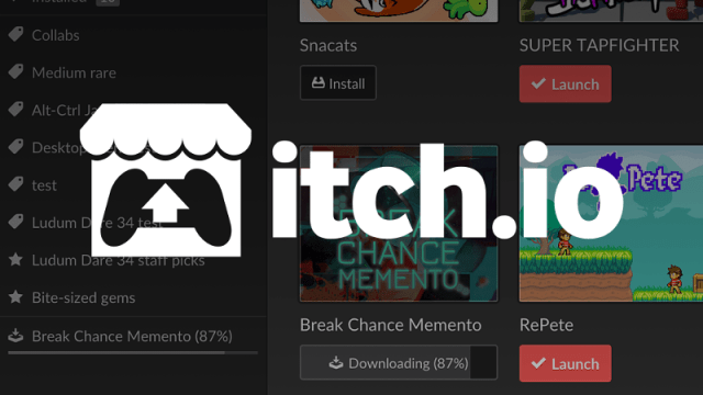 Steam Rival Itch.io Is Trying To Get Its App Onto Steam