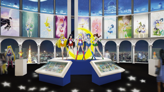 Sailor Moon Museum Exhibit Opening In Tokyo