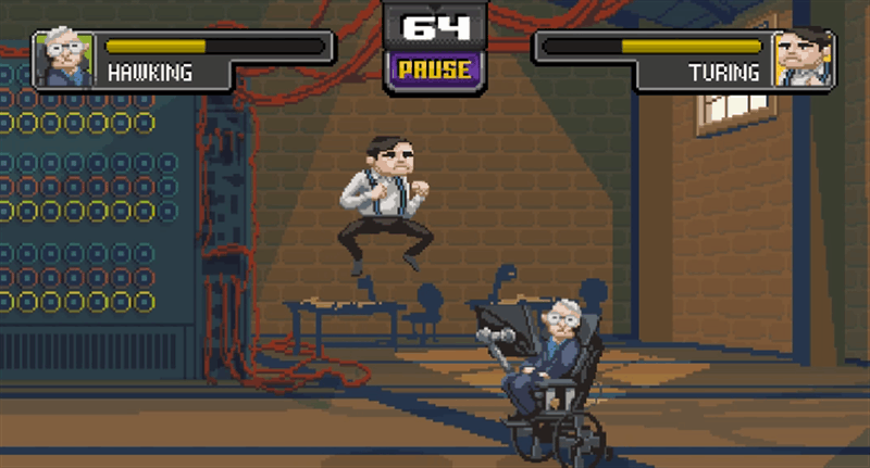 The World’s Greatest Scientists Kick Each Other’s Ass In This 2D Fighting Game