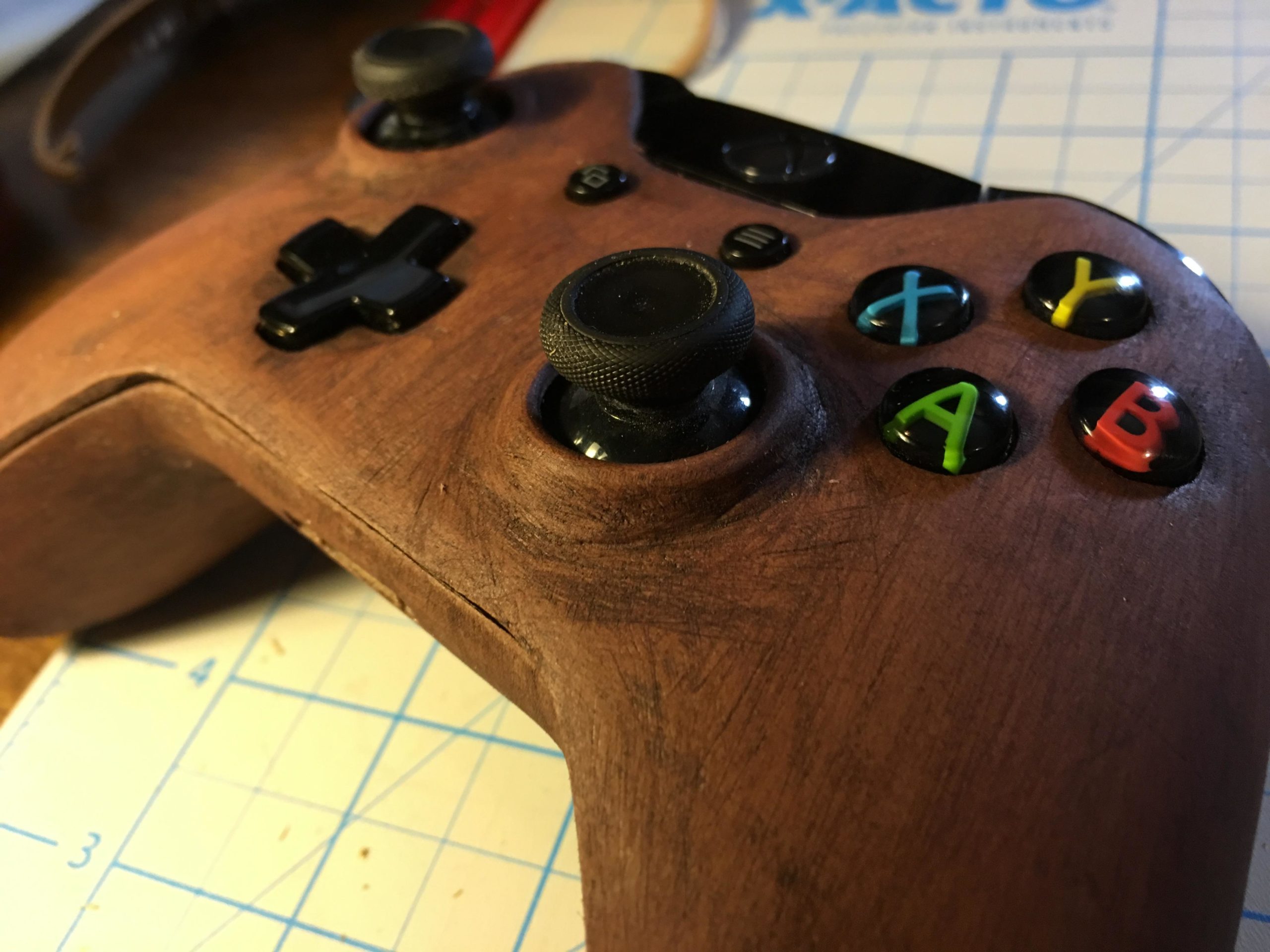A 3D-Printed Xbox One Controller, Made Of Wood