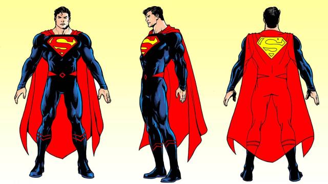 Our Best Look At Superman’s Snazzy New Comic Book Costume 