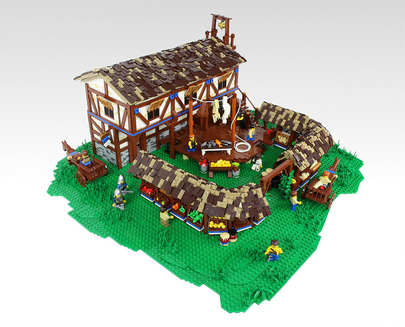 Age Of Empires II Buildings, In LEGO Form