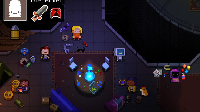 Enter The Gungeon Secret Lets You Play As A Bullet Who Shoots Bullets At Bullets