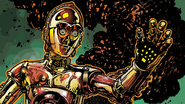 So Now We Know How C-3PO Got His Red Arm In The Force Awakens
