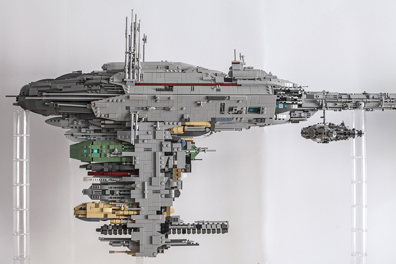 Star Wars’ Giant Medical Frigate, In LEGO Form
