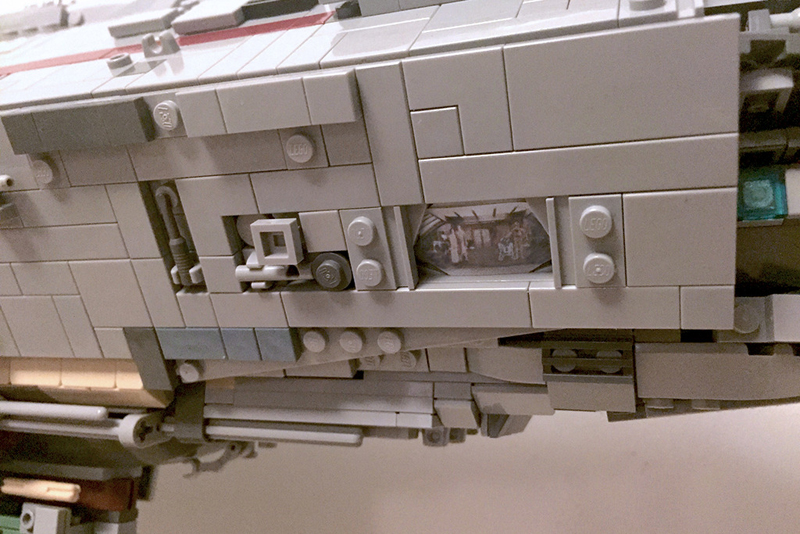 Star Wars’ Giant Medical Frigate, In LEGO Form