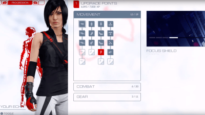 New Mirror’s Edge Game Locks Some Basic Skills Behind Upgrades
