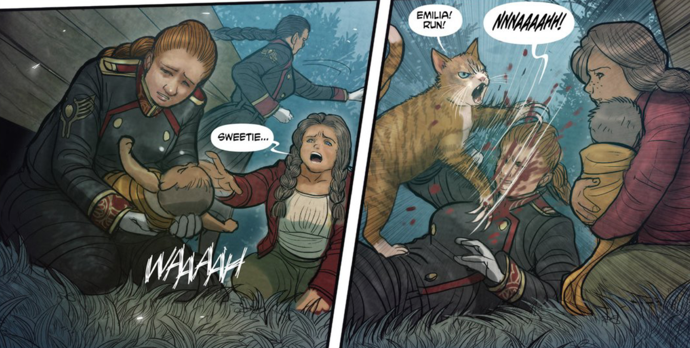 Monstress Has The Best Cat In Comics Right Now