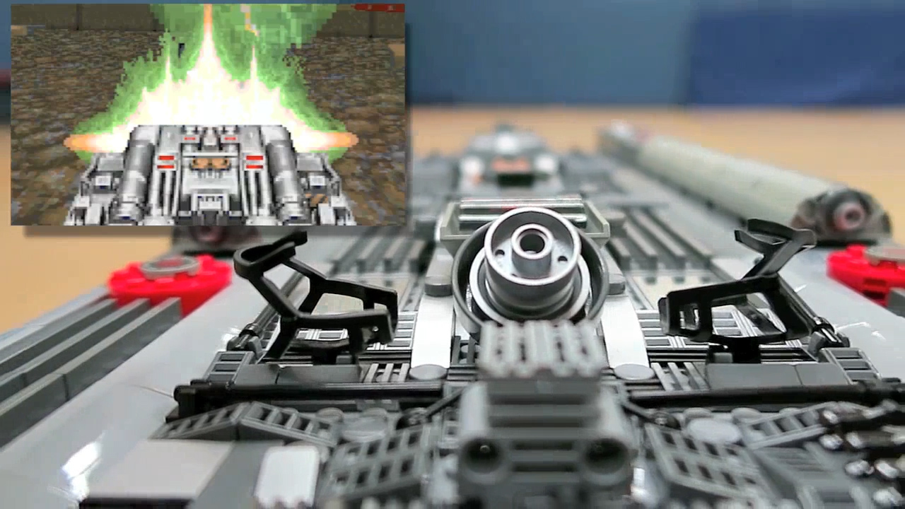 It Took 20 Pounds Of LEGO To Make Doom’s BFG 9000