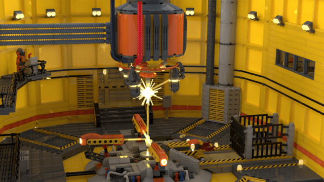 Half-Life’s Black Mesa Test Chamber, In LEGO Form