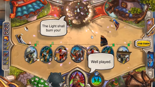 The Stylish Way To Win A Hearthstone Match In One Turn