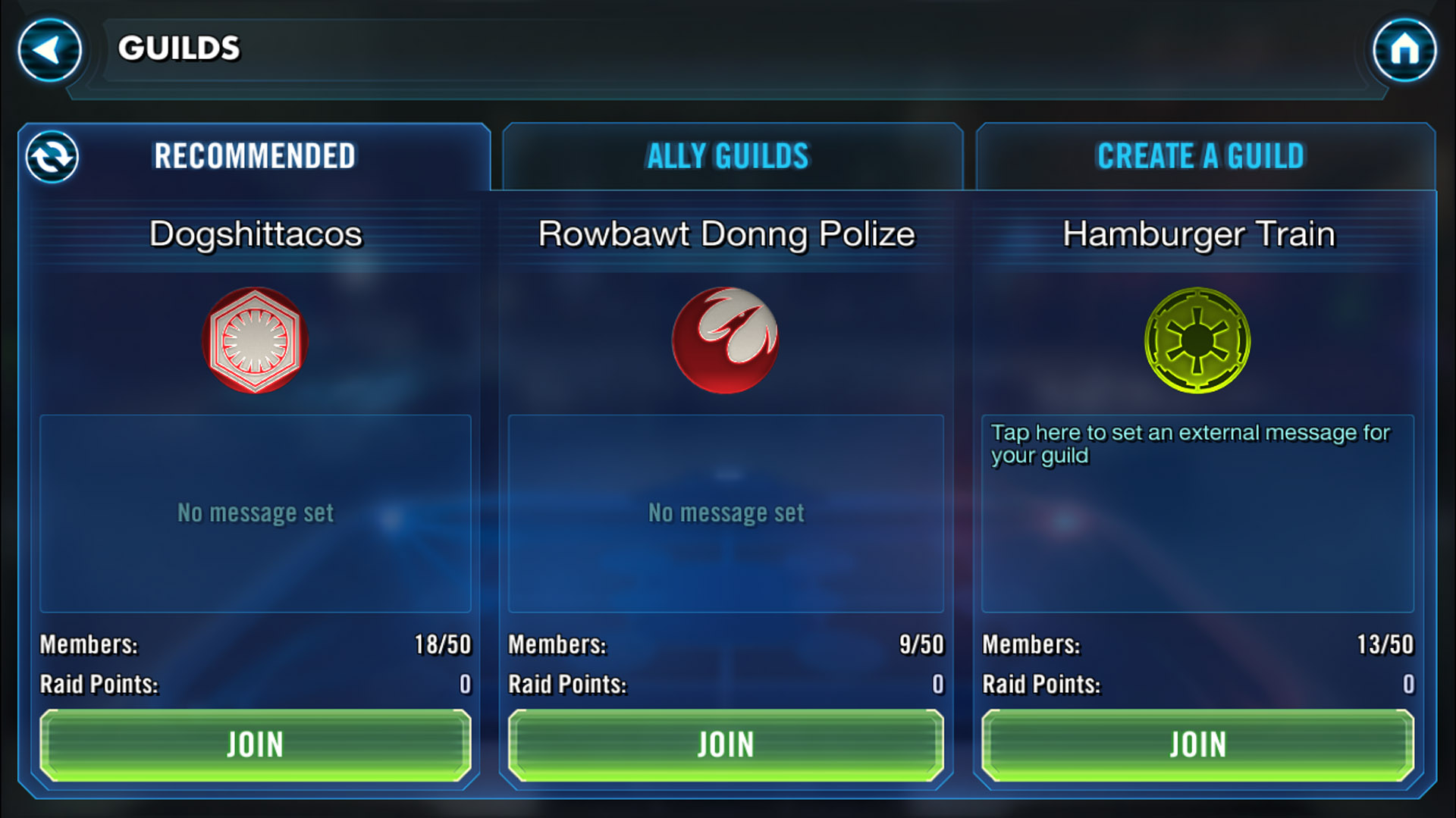 Star Wars: Galaxy Of Heroes Gets Guilds, Raids And Huge PvPness