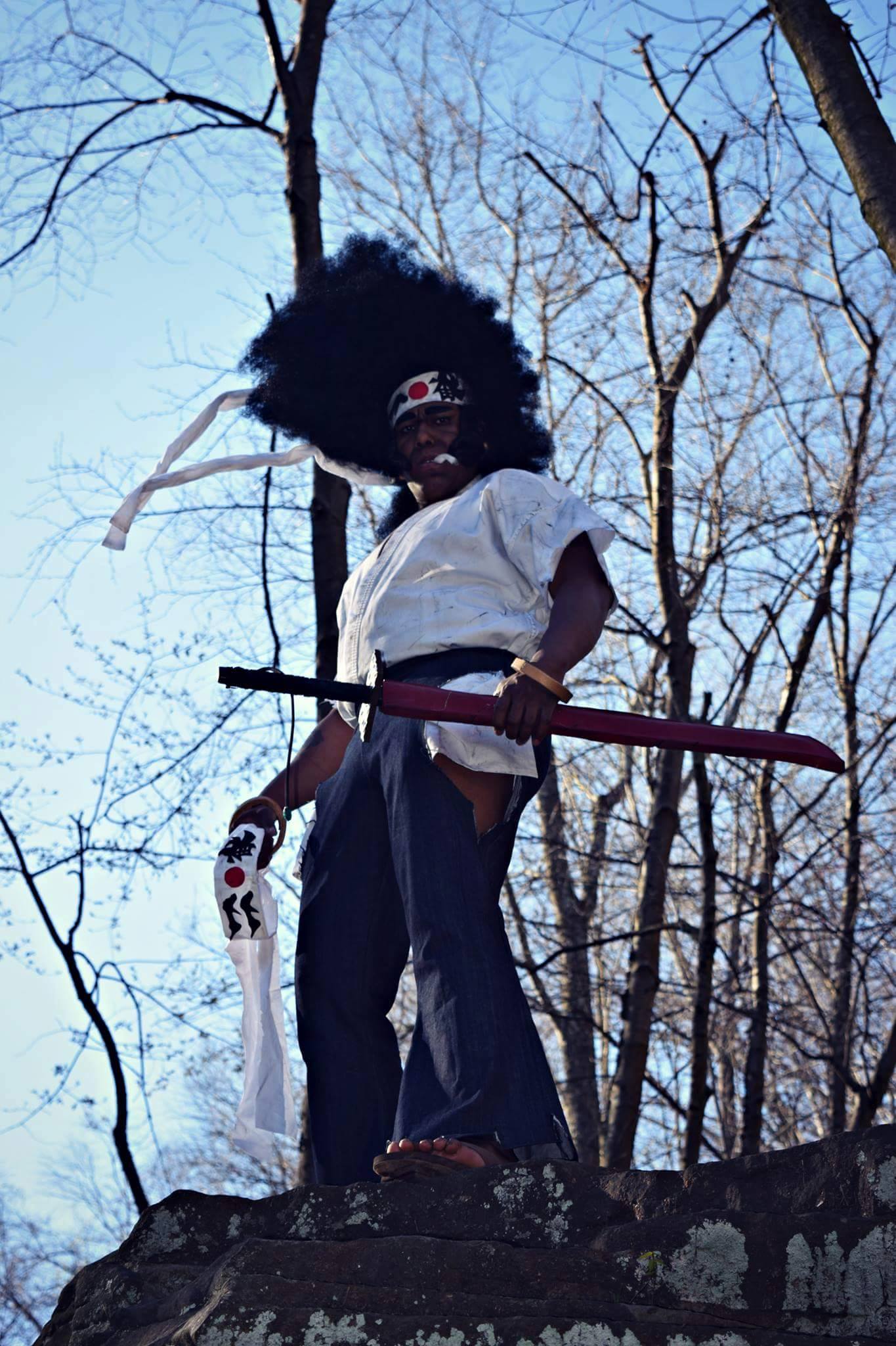 The World Needs More Afro Samurai Cosplay