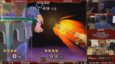 Guy Performs Free Jazz To Competitive Smash Bros.