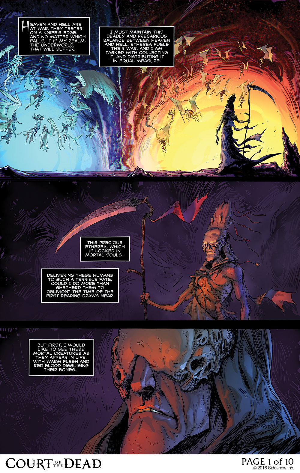 Discover The Battle For The Underworld In This Comic Preview For Court Of The Dead