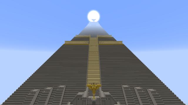The Great Pyramid From Game Of Thrones, Recreated In Minecraft