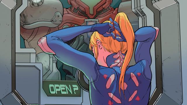 Fine Art: Just Another Day At The Office For Samus Aran