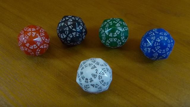 120-Sided Dice, For Your Most Hardcore RPG Sessions