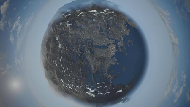 Fallout 4’s World Map As A Globe