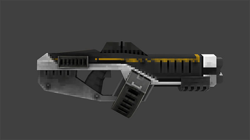 A Low-Poly Weapon In A High-Poly World