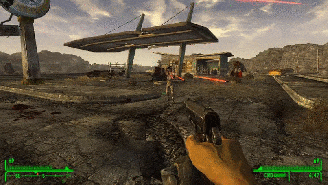 Mod Makes Fallout: New Vegas’ Combat SUPERHOT