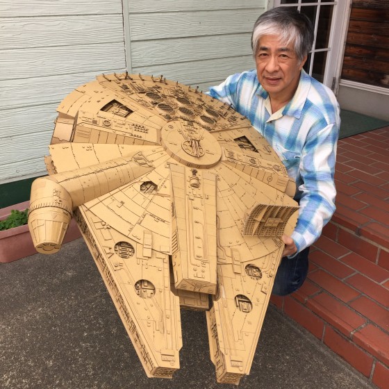 Meet The God Of Cardboard Art