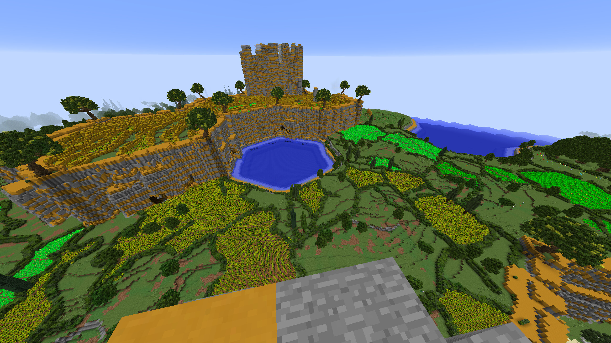 Enormous, Beautiful Minecraft Map Took 400 Hours To Build