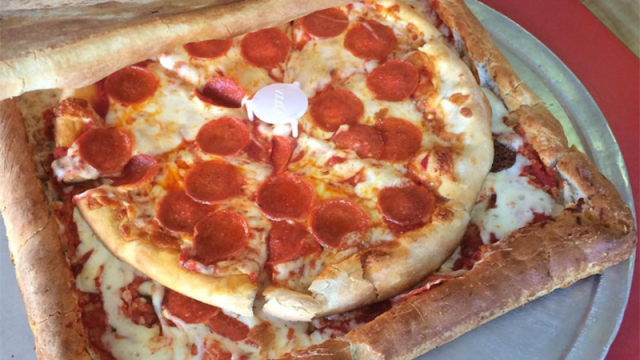 A Pizza Box Made Out Of Pizza, For When You Want Pizza In Your Pizza