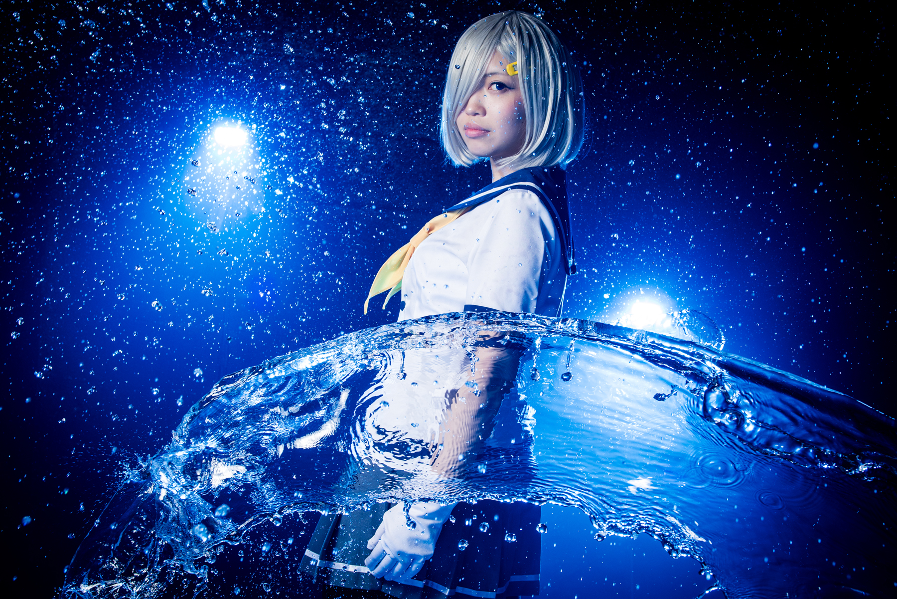 Real Water Makes Cosplay Wetter, I Mean Better