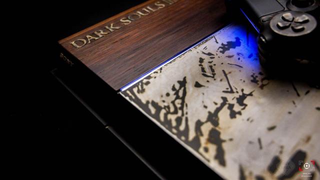 Custom Dark Souls 3 PS4 Was Crafted Using Wood And Metal