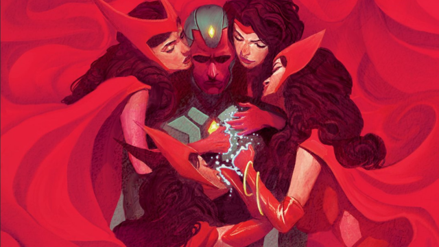 A bit of newly released material for Scarlet Witch #7. Also an