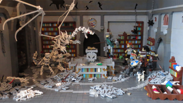 LEGO Library Of The Undead