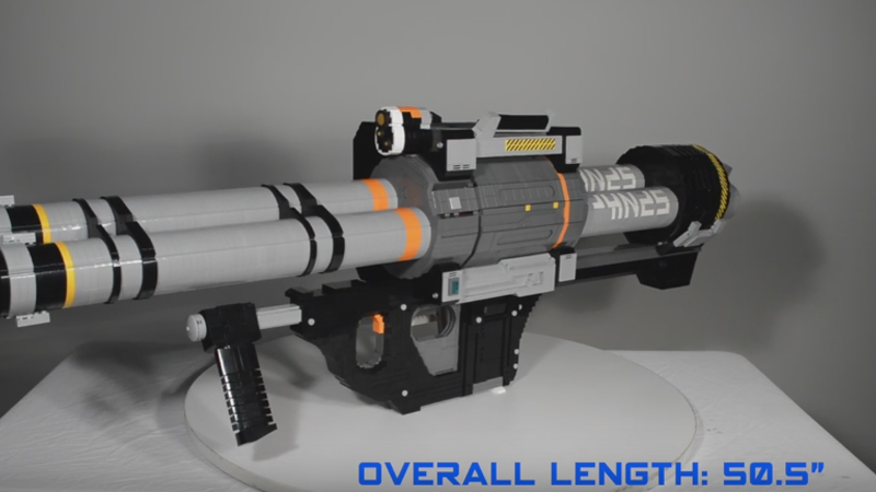 6000-Piece LEGO Replica Of Halo 5’s Rocket Launcher