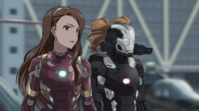 If Marvel’s Civil War Starred Anime Girls