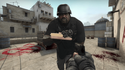 Shaq Is Shilling Counter-Strike Now