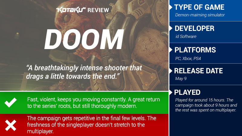 Doom: The Kotaku Review