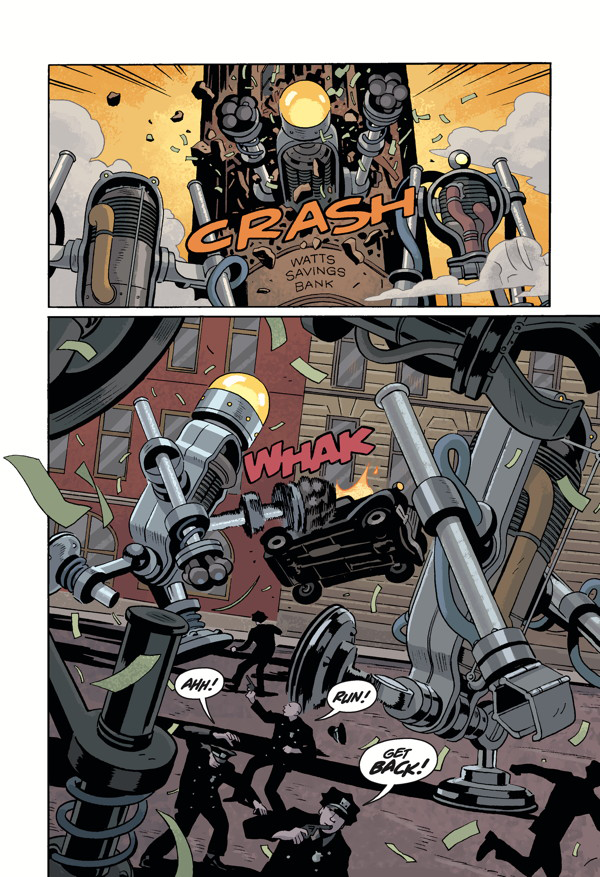 Robots Walk Among Us In Lobster Johnson’s Latest Comic Adventures