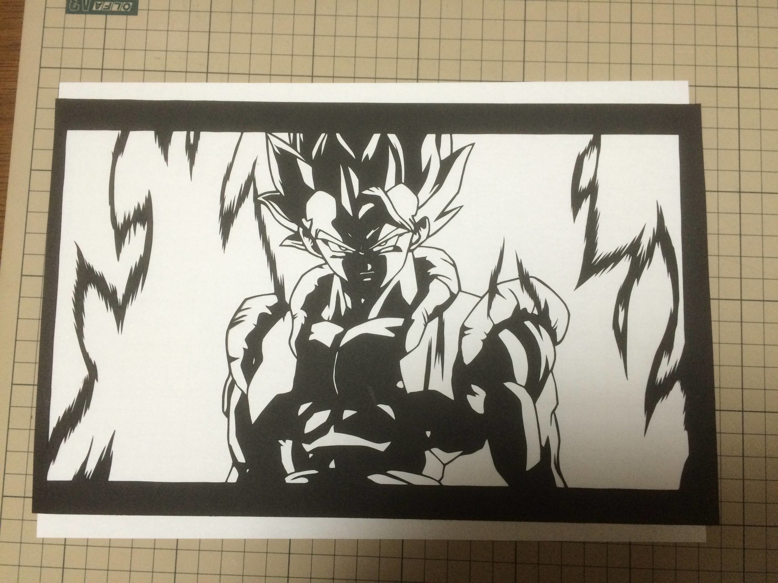 Anime Characters Sliced Right Out Of Paper