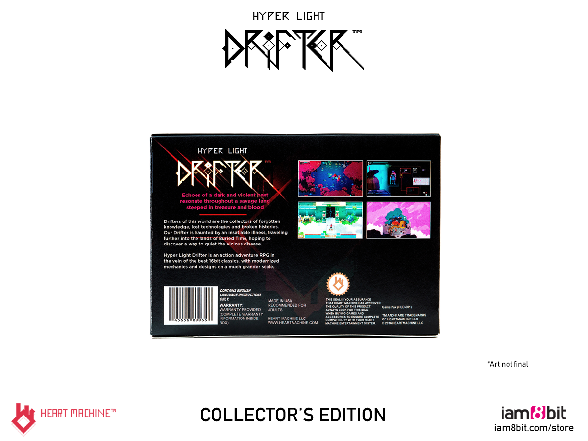 Hyper Light Drifter’s Retro Collector’s Edition Is So Hot