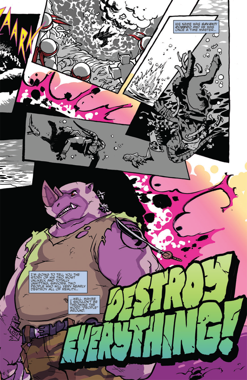 A First Look At Bebop And Rocksteady’s New Comic Adventures