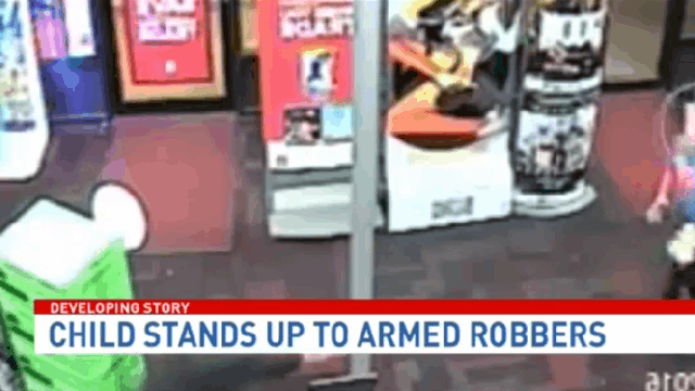 7-Year-Old Kid Punches Armed GameStop Robber
