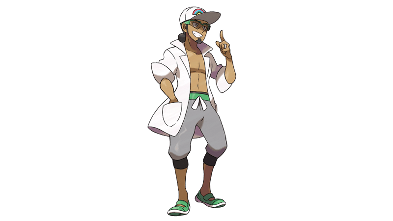 People Are Thirsty For Pokémon Sun And Moon’s Hot New Professor