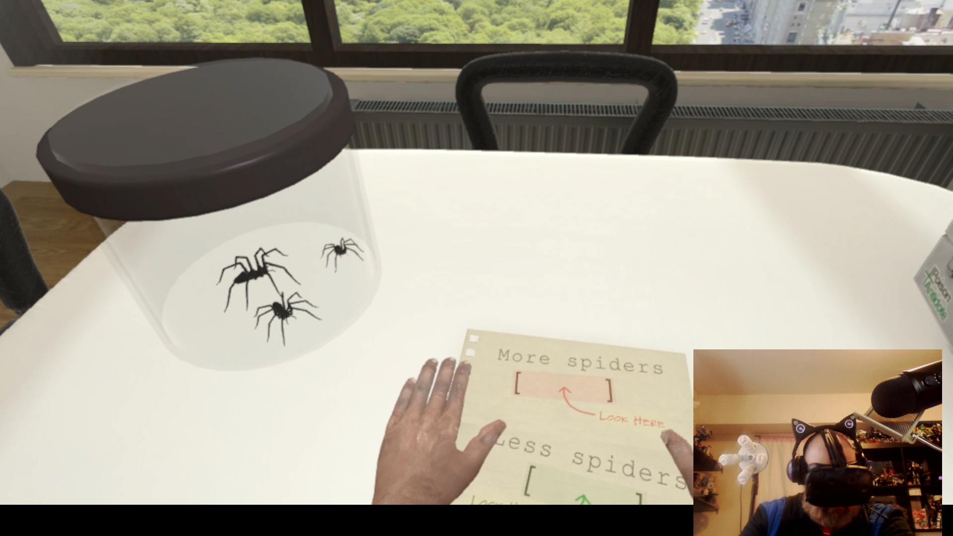Virtual Reality Arachnophobia Therapy Is A Definite Nope