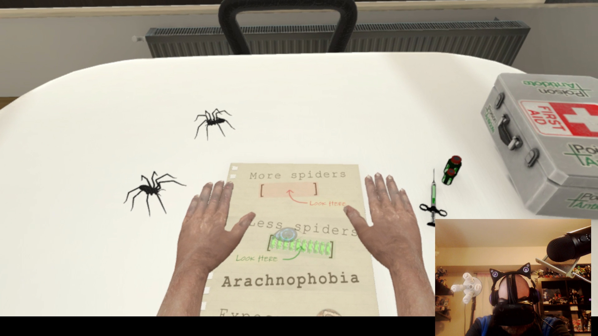 Virtual Reality Arachnophobia Therapy Is A Definite Nope