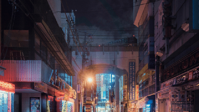 Tokyo Looks Haunting At Night